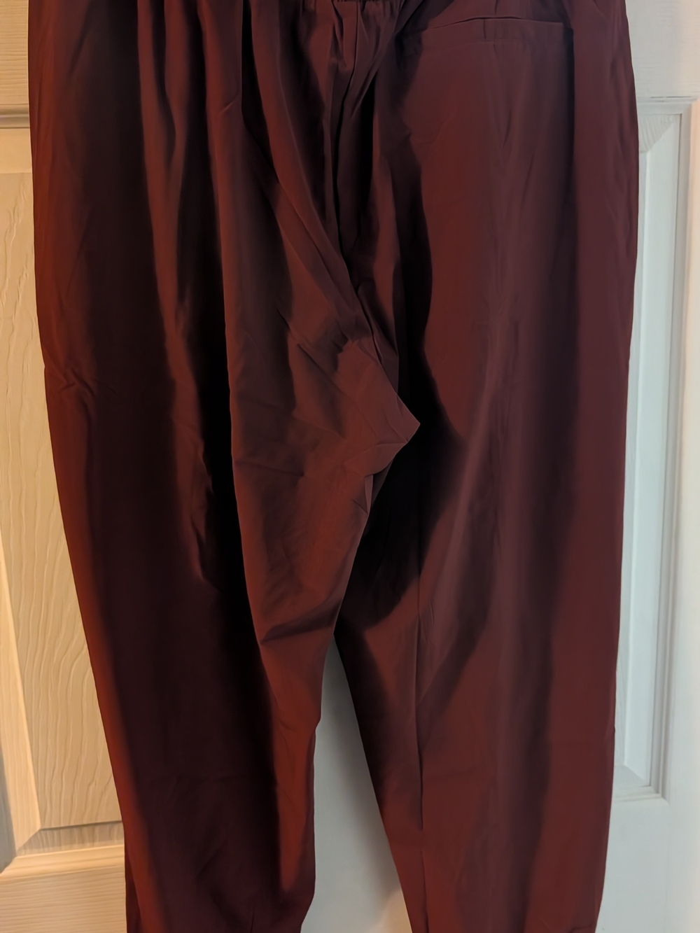 all in motion Women's High-Rise Drawstring Joggers - Deep Brick - Picture 5 of 8